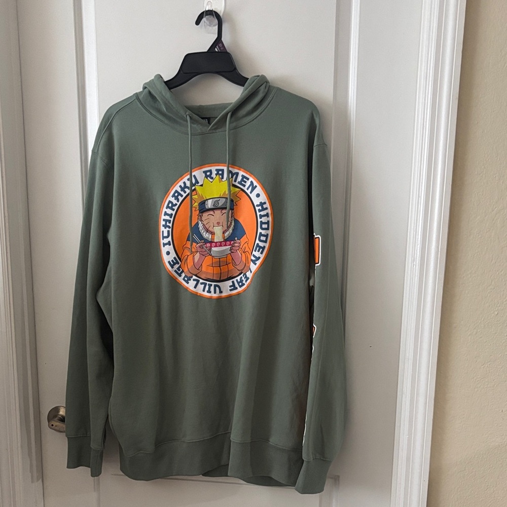 Olive Graphic Hoodie